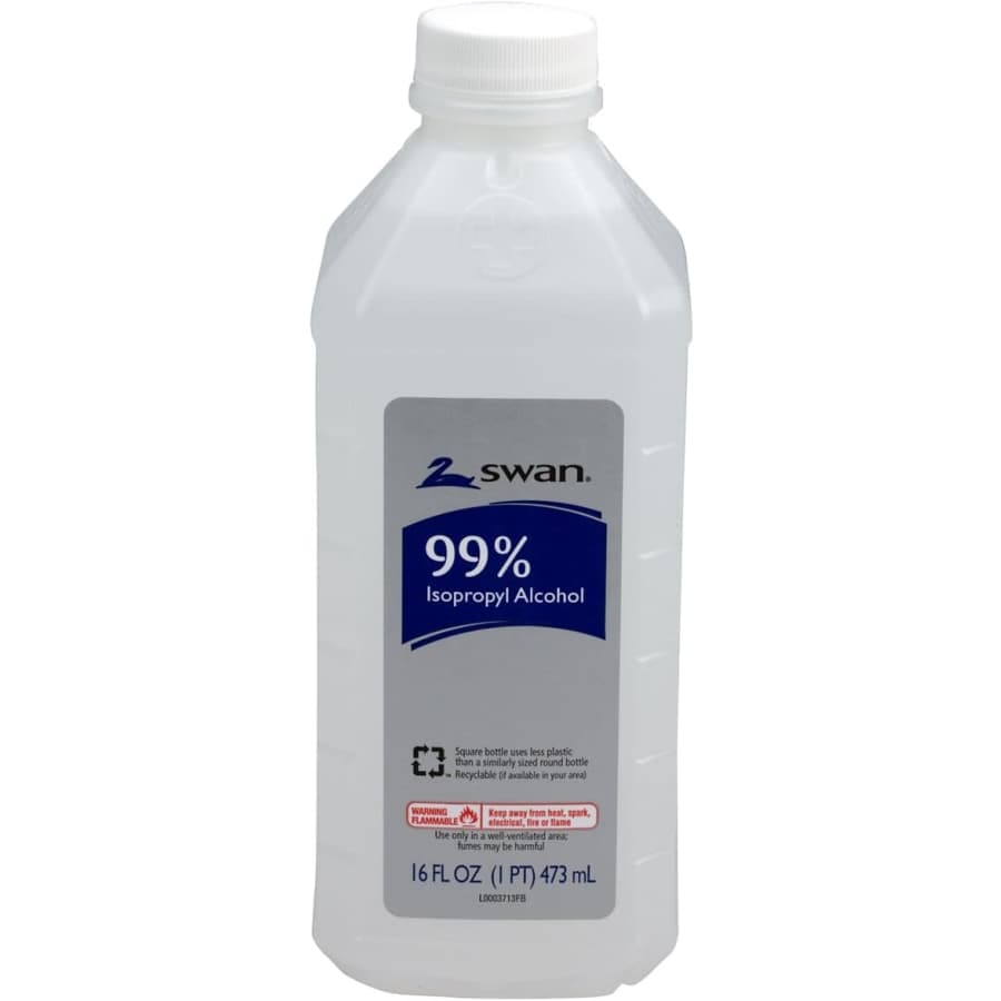 Swan 99% Isopropyl Alcohol 16-oz. Bottle for $5 Swan 99% Isopropyl Alcohol 16-oz. Bottle for $5