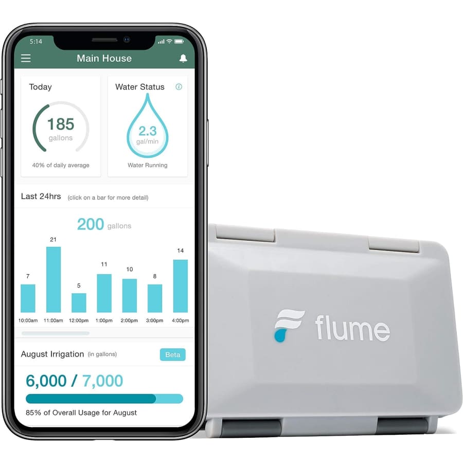 Flume 2 Smart Home Water Monitor & Water Leak Detector for $199 Flume 2 Smart Home Water Monitor & Water Leak Detector for $199