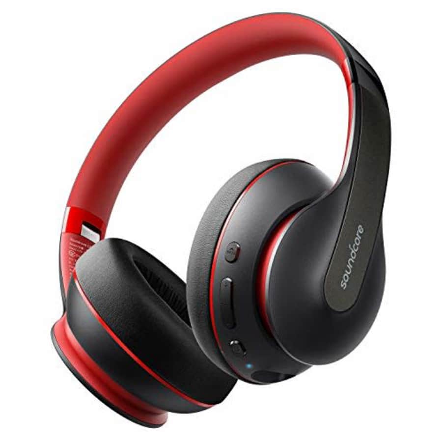 Anker Soundcore Life Q10 Wireless Bluetooth Headphones, Over Ear, Foldable, Hi-Res Certified Sound, for $24