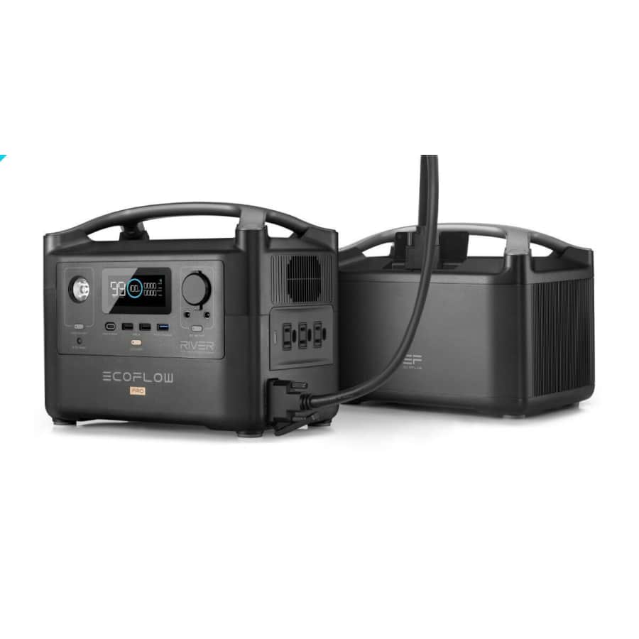 EcoFlow River Pro 720Wh Portable Power Station + 720Wh Extra Battery for $609 EcoFlow River Pro 720Wh Portable Power Station + 720Wh Extra Battery for $609