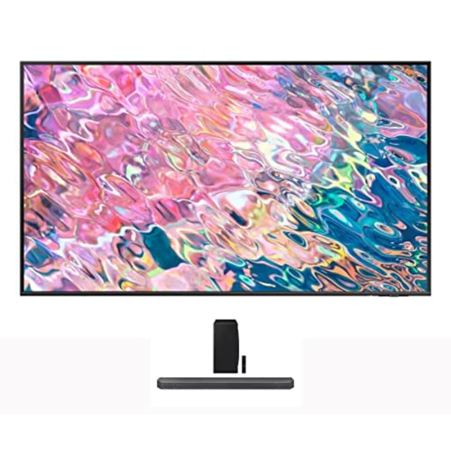 SAMSUNG QN70Q60BAFXZA 70" QLED Quantum HDR 4K Smart TV with a HW-Q800B 5.1.2ch Soundbar and for $1,571