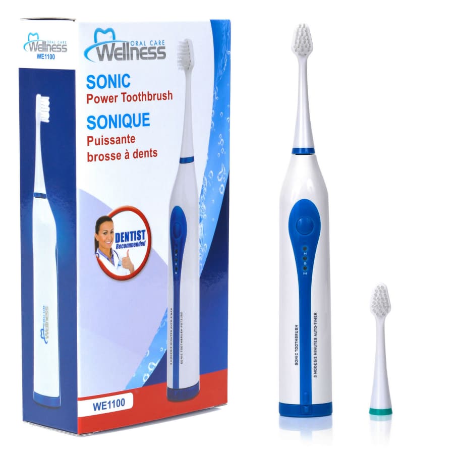 Wellness Oral Care Sonic Electric Toothbrush for $9 Wellness Oral Care Sonic Electric Toothbrush for $9