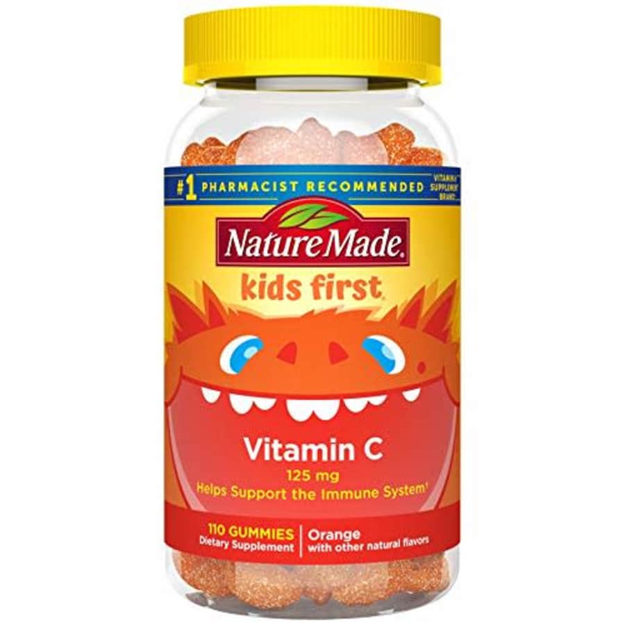 Nature Made Kids First Vitamin C Gummies, 110 Count to Help Support The Immune System for $10 Nature Made Kids First Vitamin C Gummies, 110 Count to Help Support The Immune System for $10