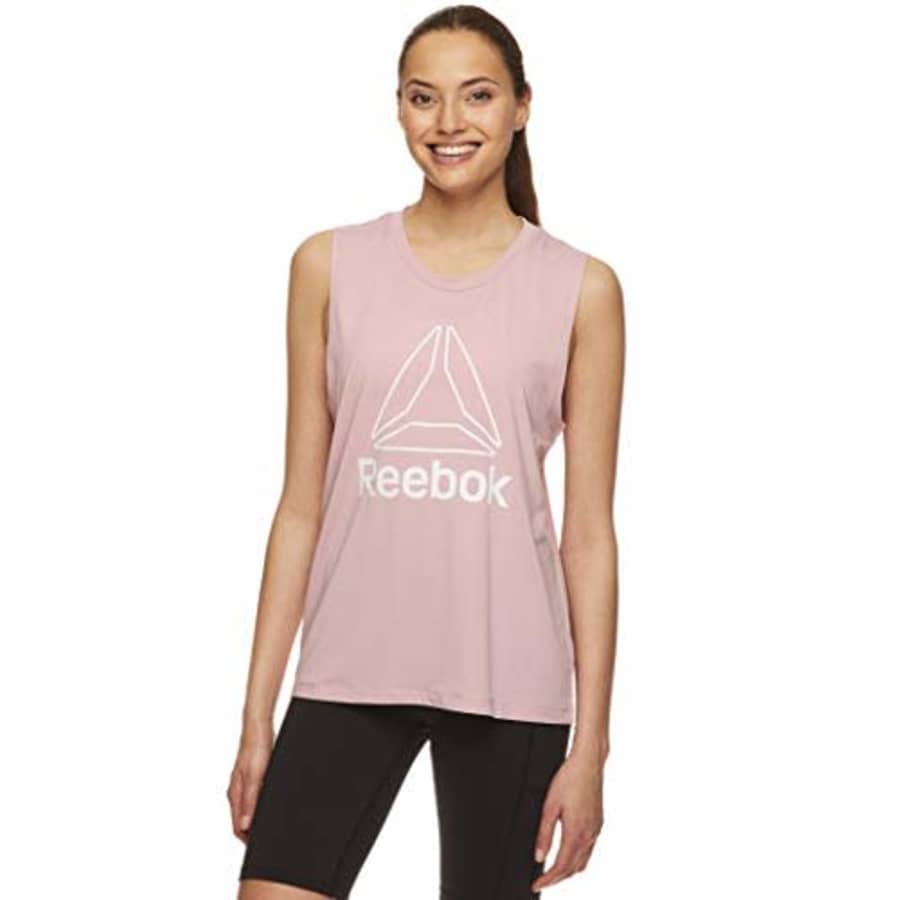 Reebok Women's Muscle Tank Top - Ladies Moisture Wicking Activewear & Workout Shirt - Zephyr Prime for $22