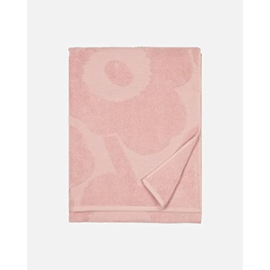 MARIMEKKO - Unikko Cotton Terry Bath Towel (Powder Pink) for $62