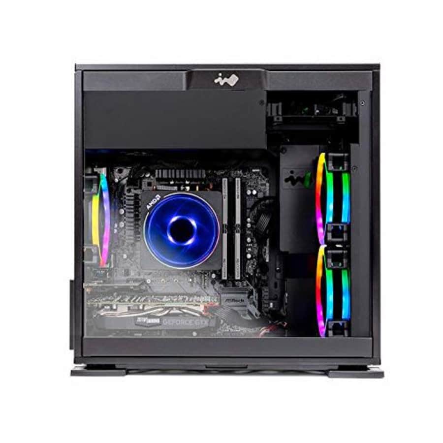 SkyTech Legacy Mini - Gaming Computer PC Desktop Ryzen 7 2700 8-Core 3.2 GHz, NVIDIA GeForce GTX for $1,100