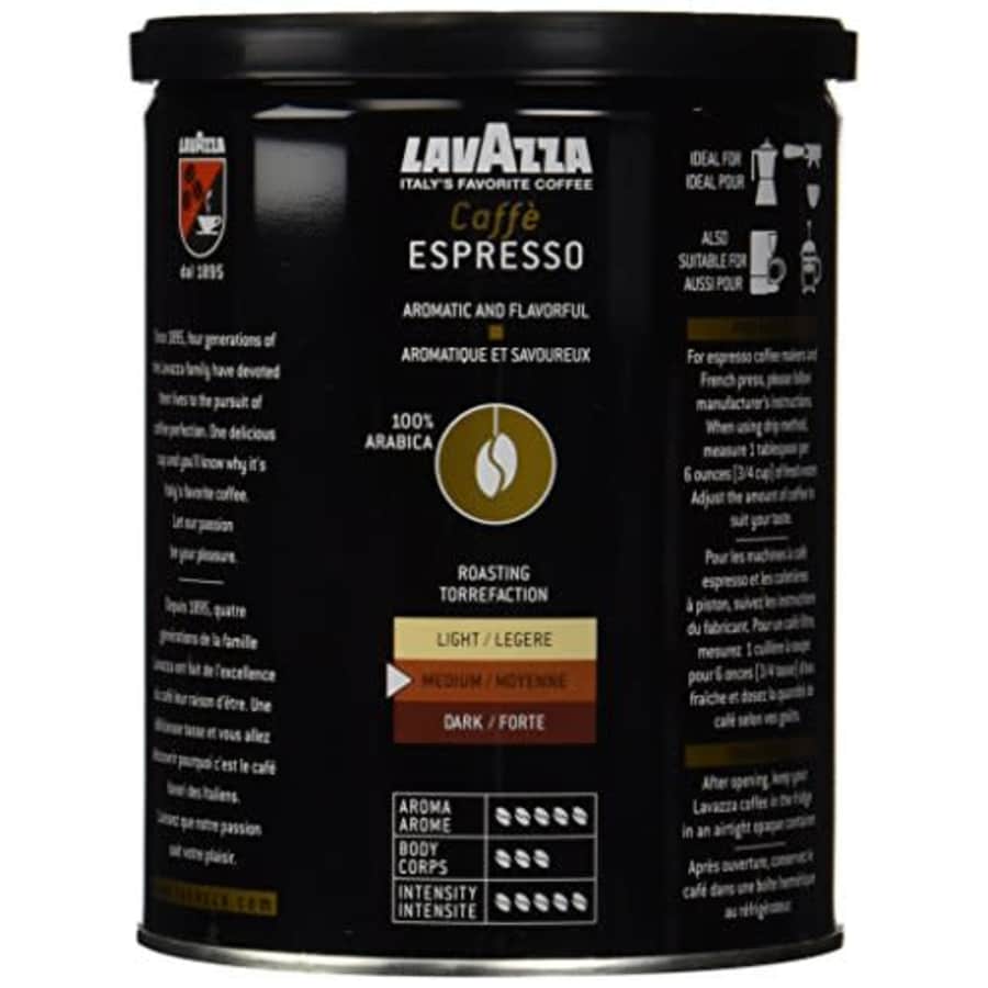 Lavazza Ground Coffee - Caffe Espresso - 8 oz - 2 pk for $12