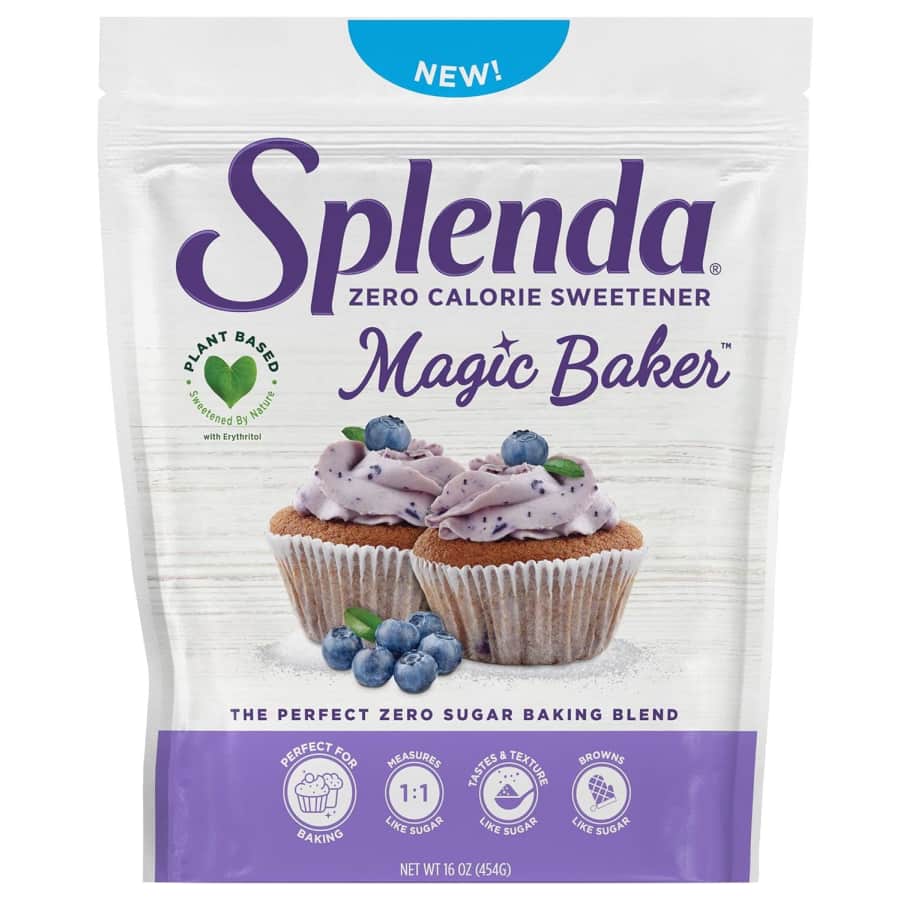 Splenda Magic Baker 16-oz. Zero Sugar Baking Blend Sweetener for $3 Splenda Magic Baker 16-oz. Zero Sugar Baking Blend Sweetener for $3