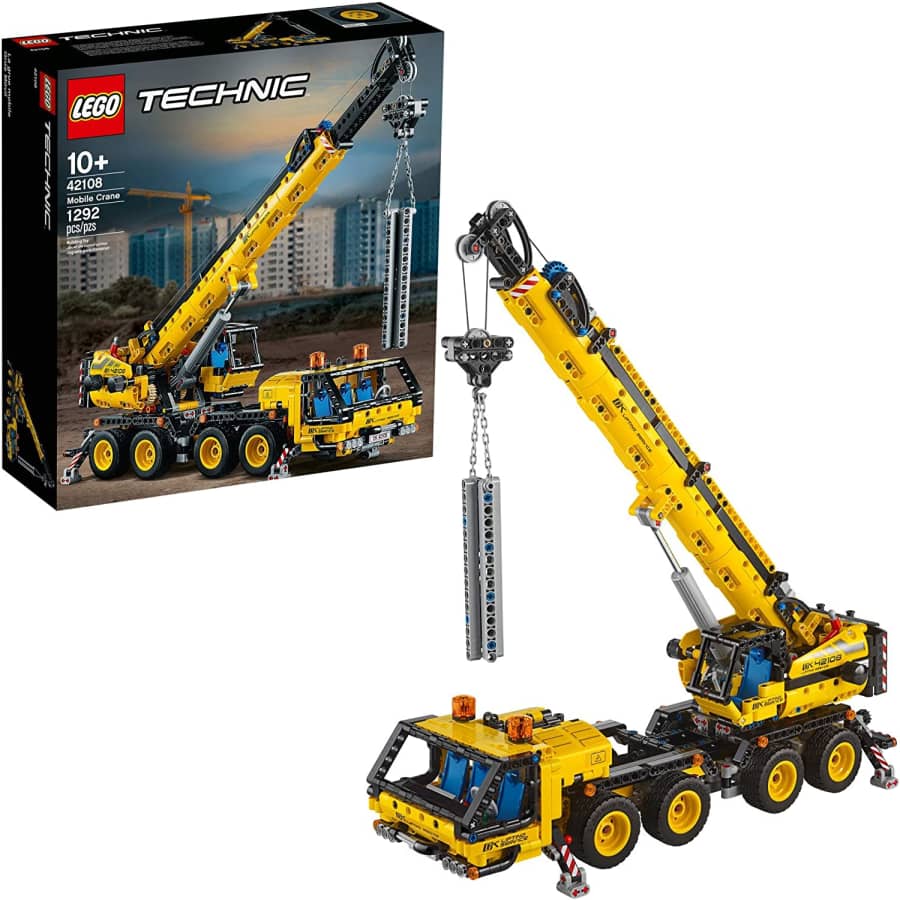 LEGO Technic: Mobile Crane 1,292-Piece Building Set for $258