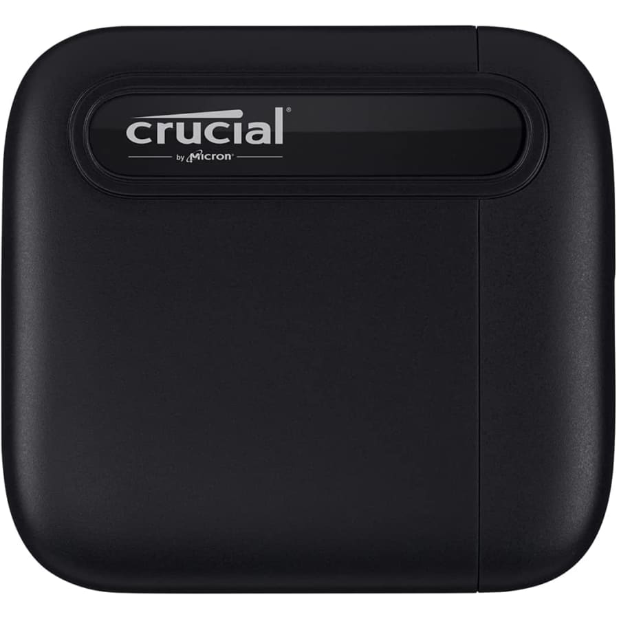 Crucial X6 500GB Portable SSD for $61