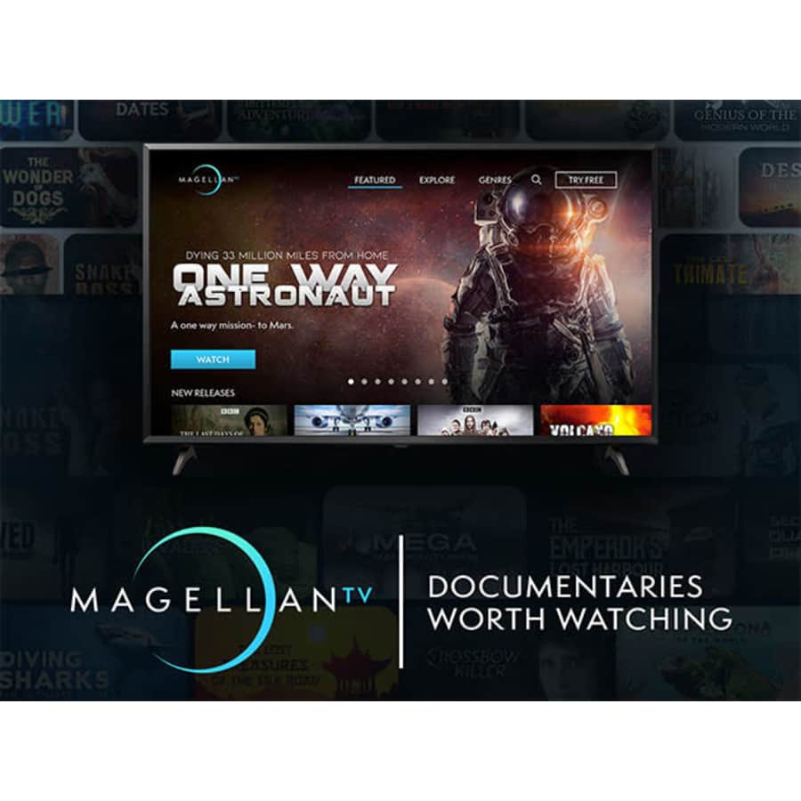 MagellanTV Documentary Streaming Service at StackSocial: Lifetime Subscription for $160 MagellanTV Documentary Streaming Service at StackSocial: Lifetime Subscription for $160