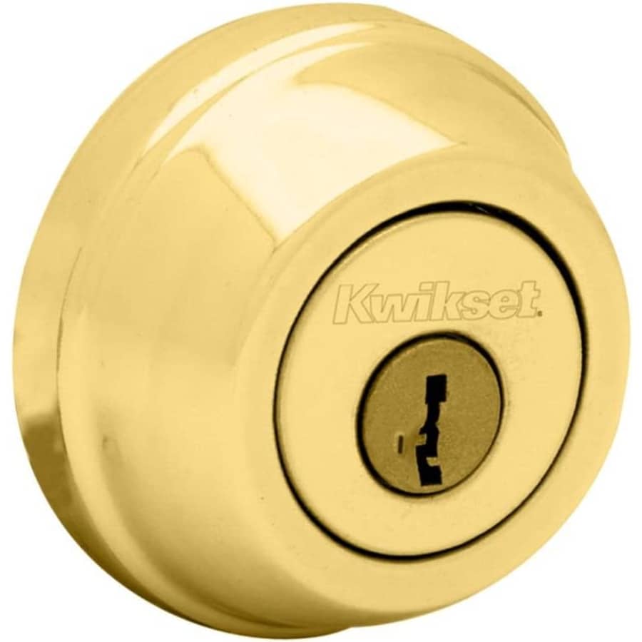 Kwikset 780 Single Cylinder Deadbolt for $34