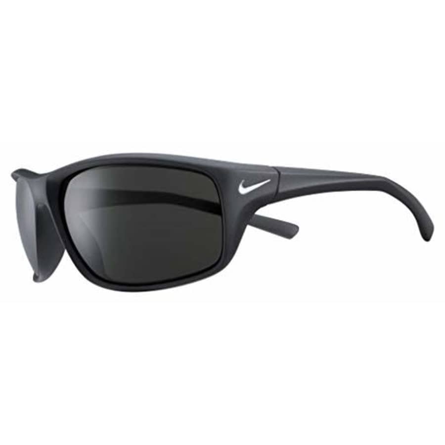 Nike EV1139-001 Adrenaline P Sunglasses Matte Black/Silver Frame Color, Grey Polarized Lens Tint for $87