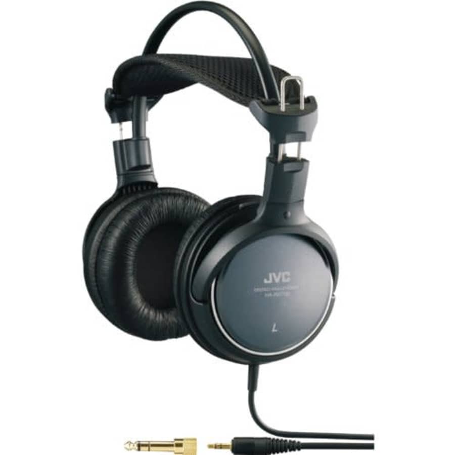 JVC HARX700 Precision Sound Full Size Headphones - Black for $39 JVC HARX700 Precision Sound Full Size Headphones - Black for $39