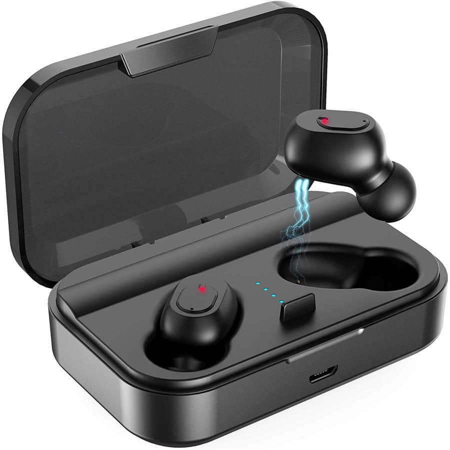 Erligpowht Wireless Bluetooth 5.0 Earbuds with Charging Case for $9.39 w/ Prime Erligpowht Wireless Bluetooth 5.0 Earbuds with Charging Case for $9.39 w/ Prime
