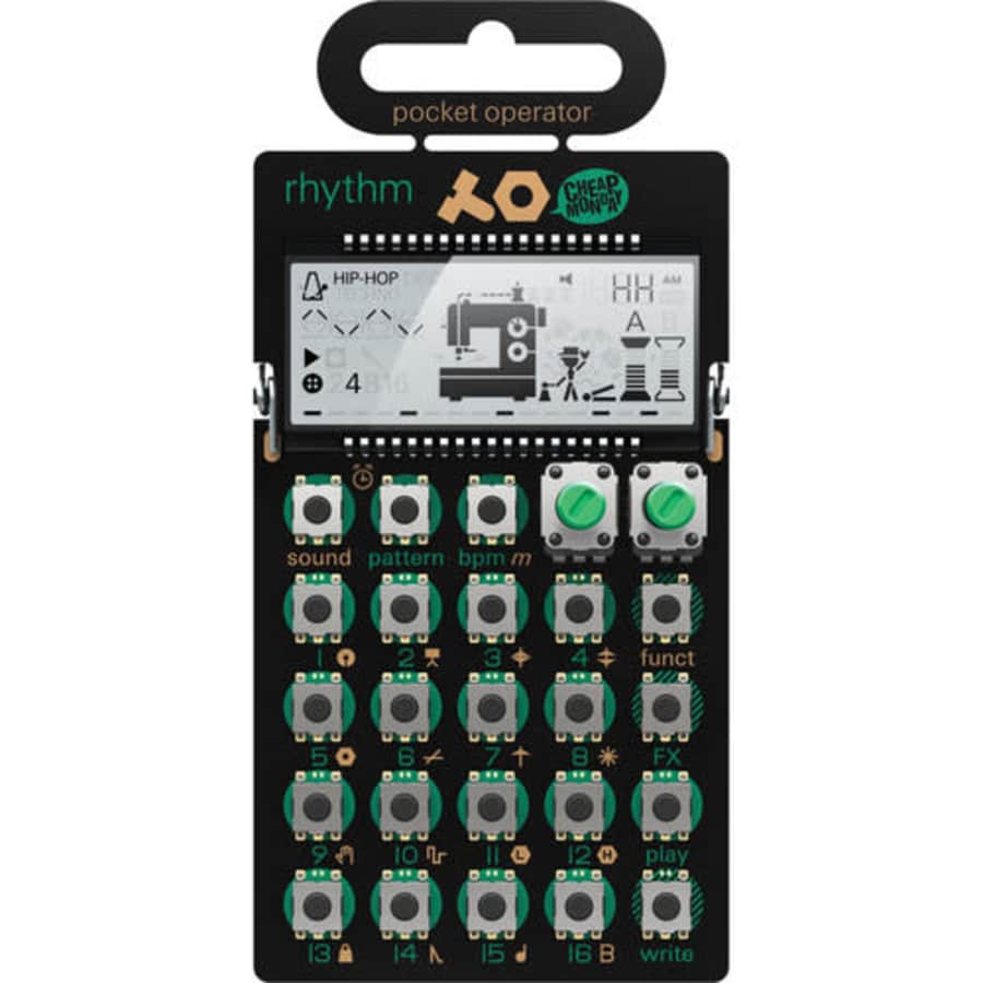 Teenage Engineering Pocket Drum Synthesizer for $59