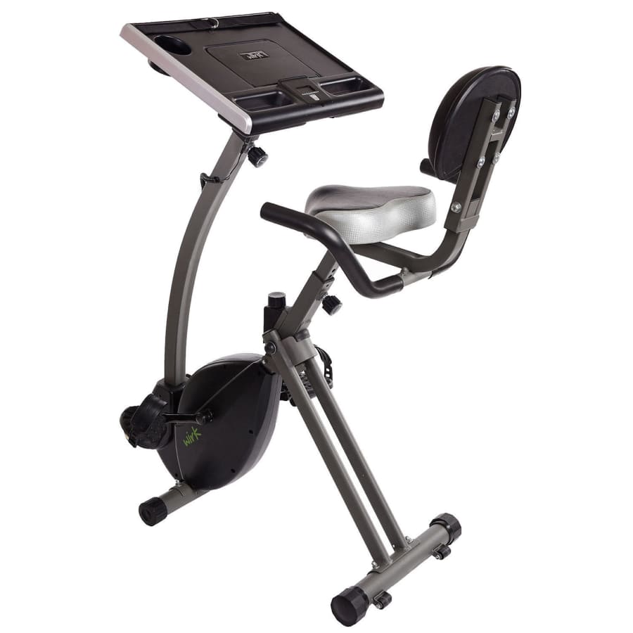 Stamina Wirk Ride Exercise Bike Workstation and Standing Desk for $252