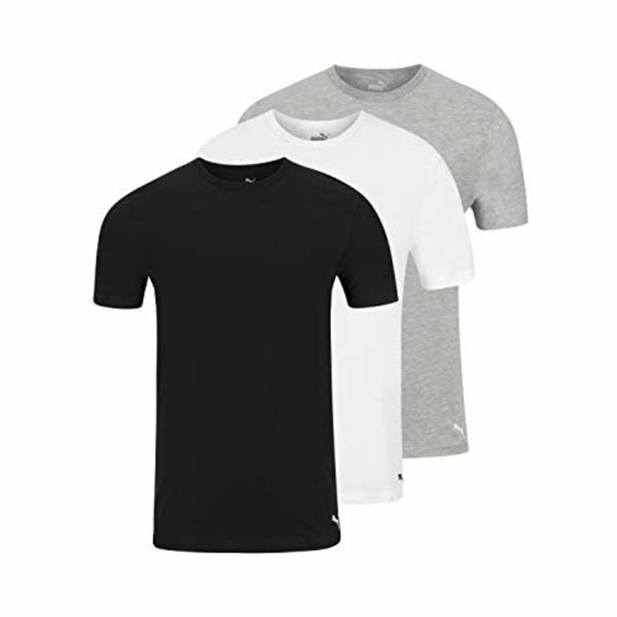 PUMA Men's Big & Tall 3 Pack Classic T-Shirt, Assorted, 1X for $17 PUMA Men's Big & Tall 3 Pack Classic T-Shirt, Assorted, 1X for $17
