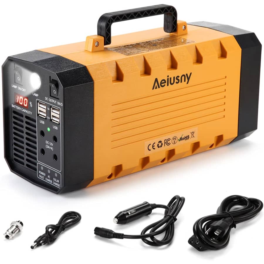 Aeiusny 500W UPS Portable Power Station for $186 Aeiusny 500W UPS Portable Power Station for $186