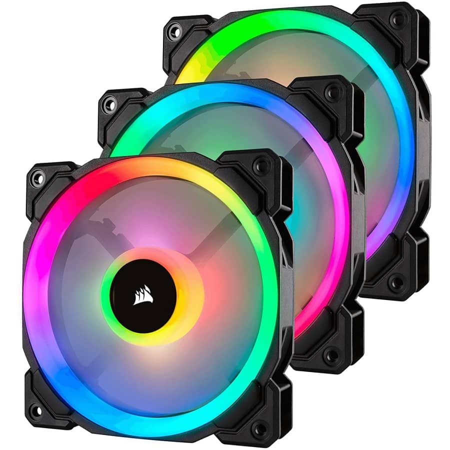 Corsair LL120 RGB 120mm Dual Light Loop LED Fan 3-Pack w/ Node Pro for $70 Corsair LL120 RGB 120mm Dual Light Loop LED Fan 3-Pack w/ Node Pro for $70