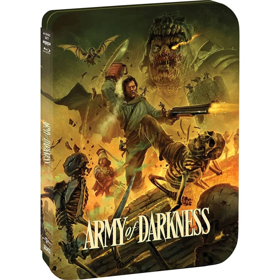 Army of Darkness 4K Limited Edition Steelbook for $20