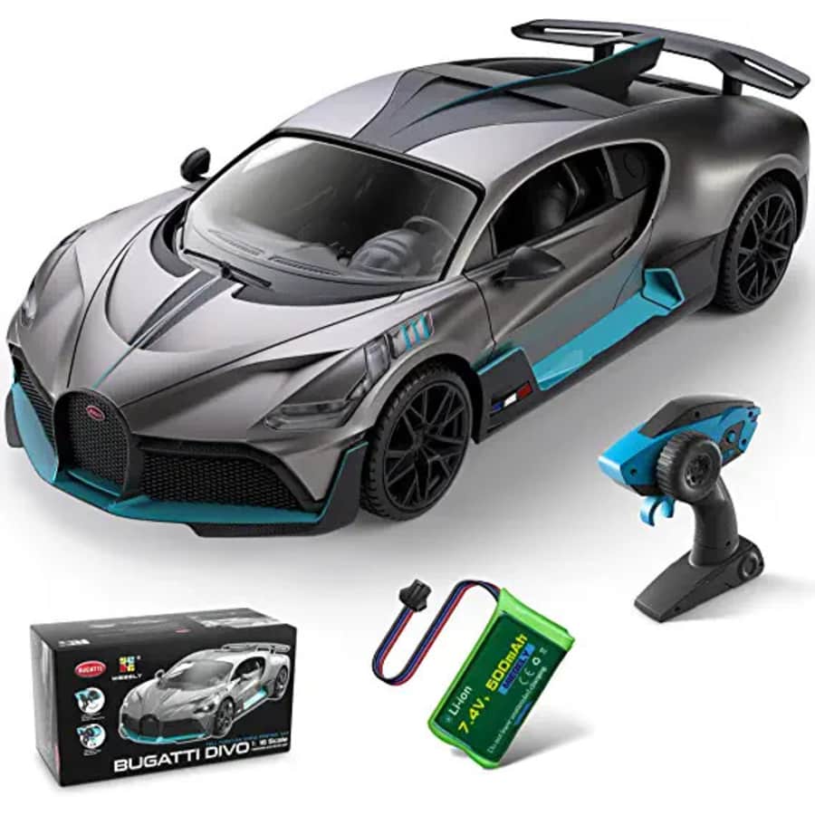 Miebely 1:16 Bugatti Divo RC Car for $55