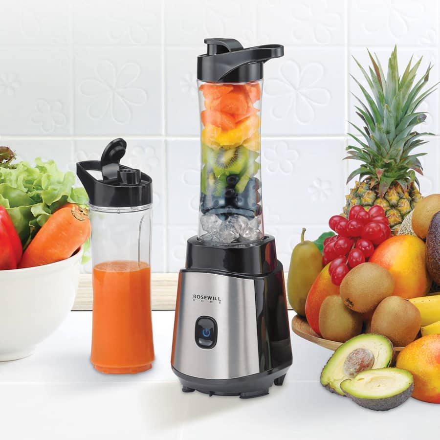 Rosewill 300W Portable Personal Blender w/ 2 Bottles for $12