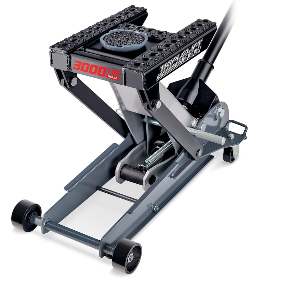 Powerbuilt 3,000-lb. Triple Lift Floor Jack for $170