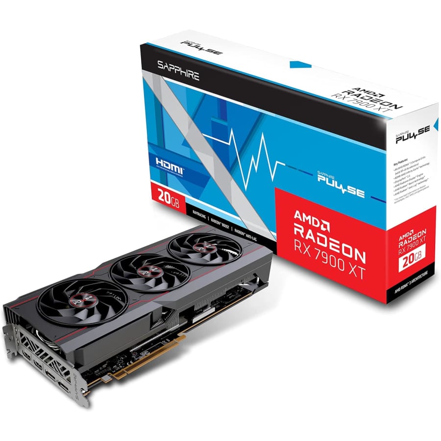 Sapphire Pulse AMD Radeon RX 7900 XT 20GB Video Card for $710 Sapphire Pulse AMD Radeon RX 7900 XT 20GB Video Card for $710