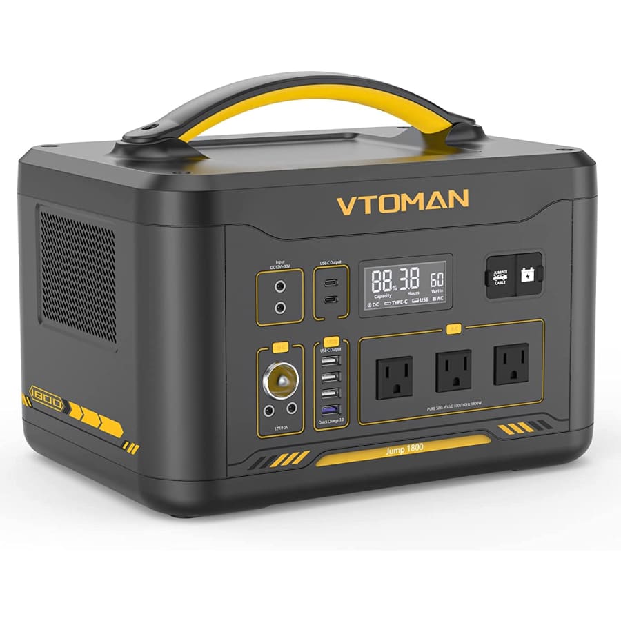 Vtoman Jump 1800 1,800W Potable Power Station for $640 Vtoman Jump 1800 1,800W Potable Power Station for $640