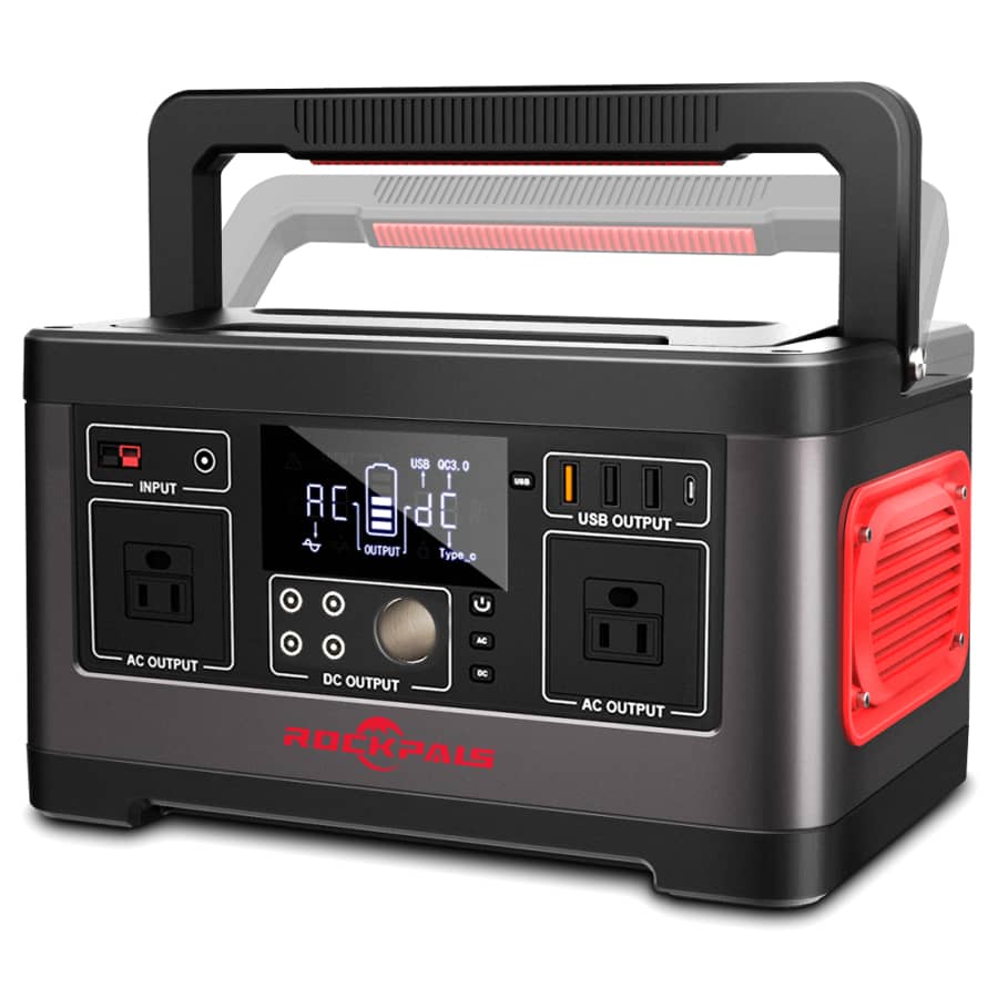 Rockpals 500W Portable Power Station for $430 Rockpals 500W Portable Power Station for $430