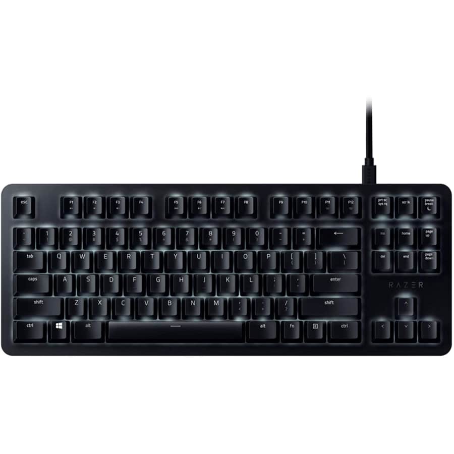 Razer BlackWidow Lite TKL Tenkeyless Mechanical Keyboard for $60