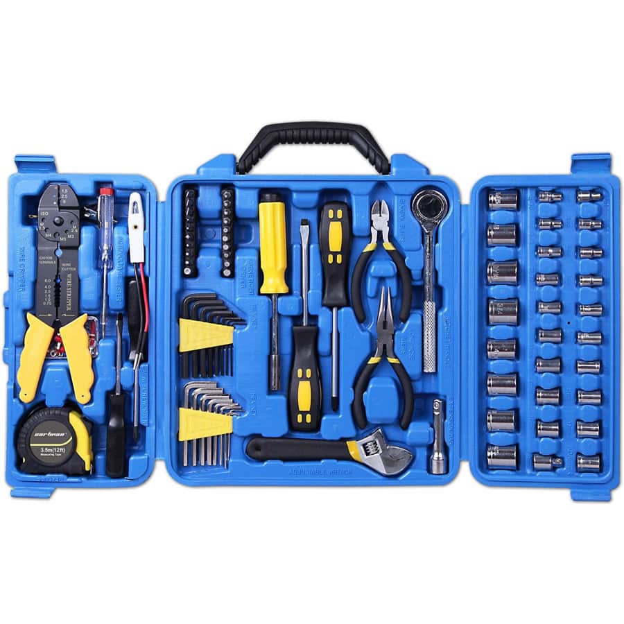 Cartman 122-Piece Automotive Tool Set for $30