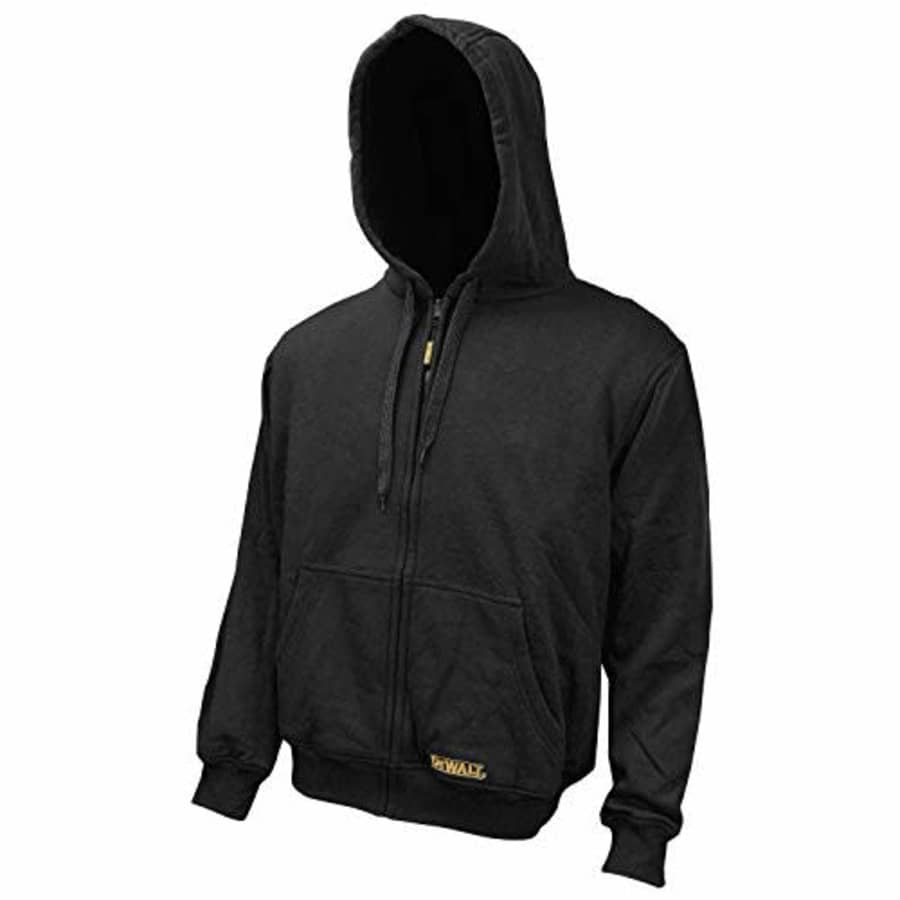 DEWALT DCHJ067B-M 20V/12V MAX Bare Hooded Heated Jacket, Black, Medium for $158 DEWALT DCHJ067B-M 20V/12V MAX Bare Hooded Heated Jacket, Black, Medium for $158