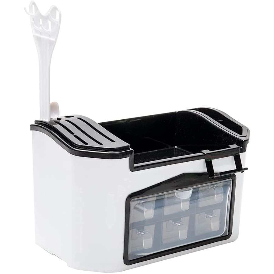 Mind Reader Multi-Functional Countertop Organizer for $33 Mind Reader Multi-Functional Countertop Organizer for $33