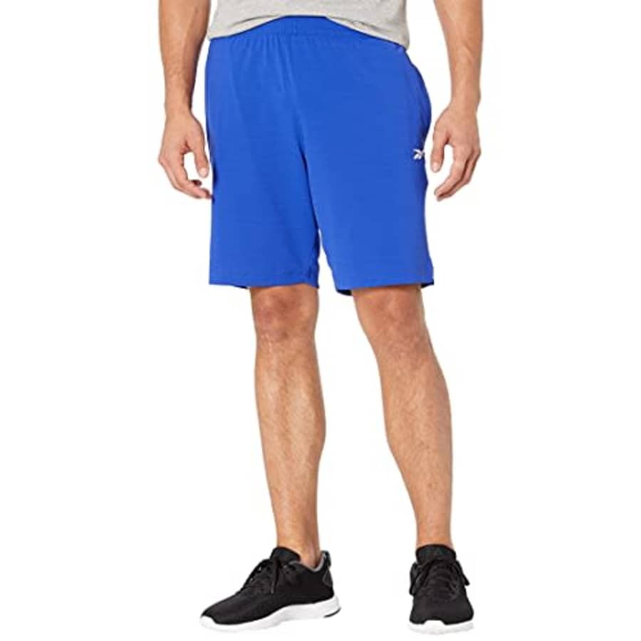 Reebok Men's Standard Workout Ready Shorts, Bright Cobalt, Medium for $30 Reebok Men's Standard Workout Ready Shorts, Bright Cobalt, Medium for $30