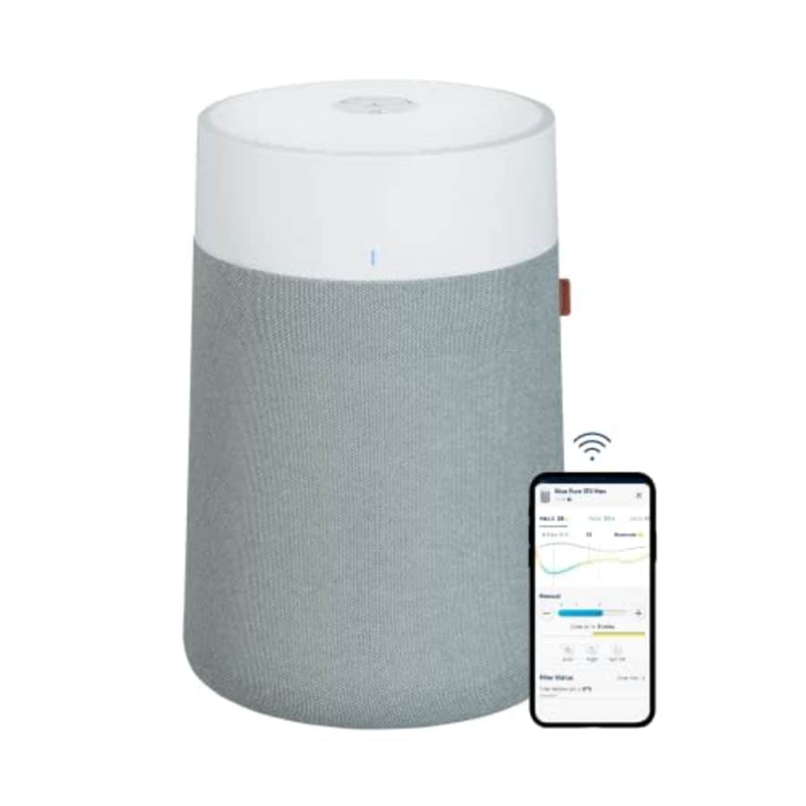 BLUEAIR Air Purifiers for Bedroom HEPASilent Air Purifiers for Home Air Purifiers for Pets for $184