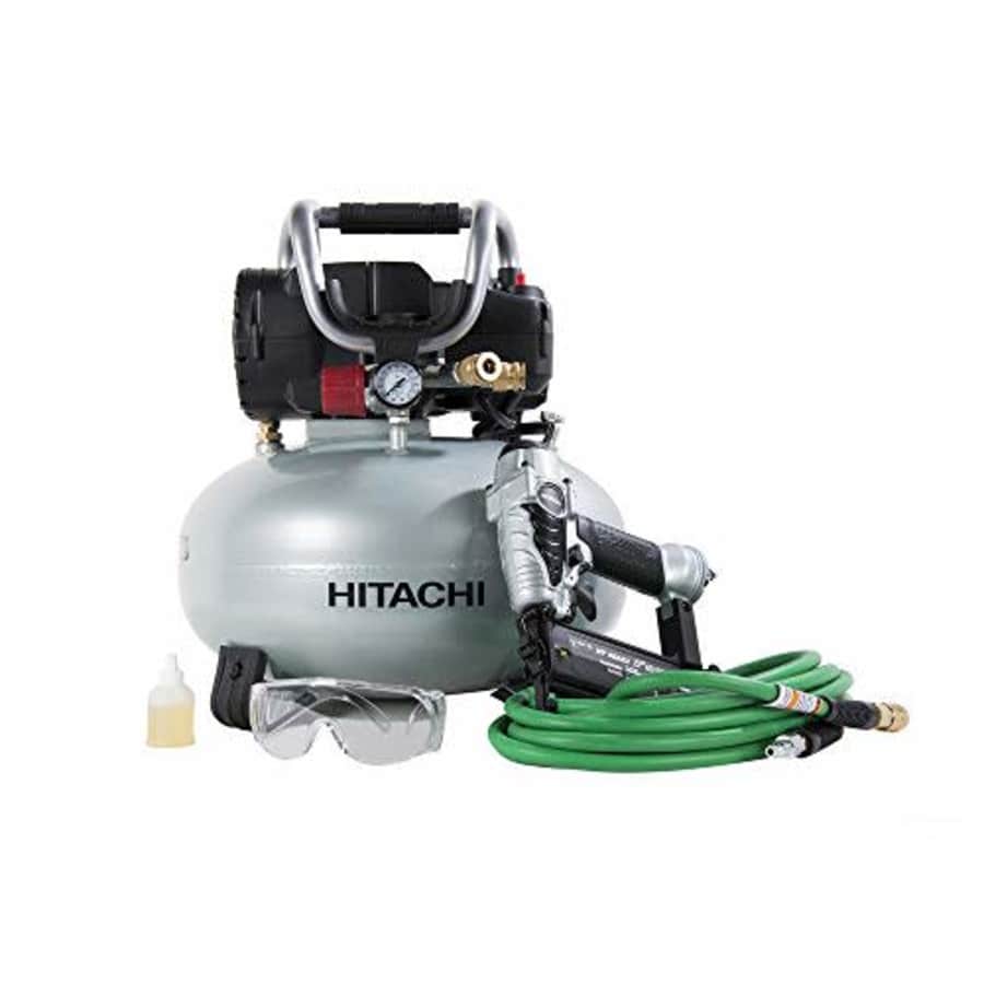 Hitachi KNT50AB 1-HP 150-PSI pancake portable electric air compressor for $425 Hitachi KNT50AB 1-HP 150-PSI pancake portable electric air compressor for $425