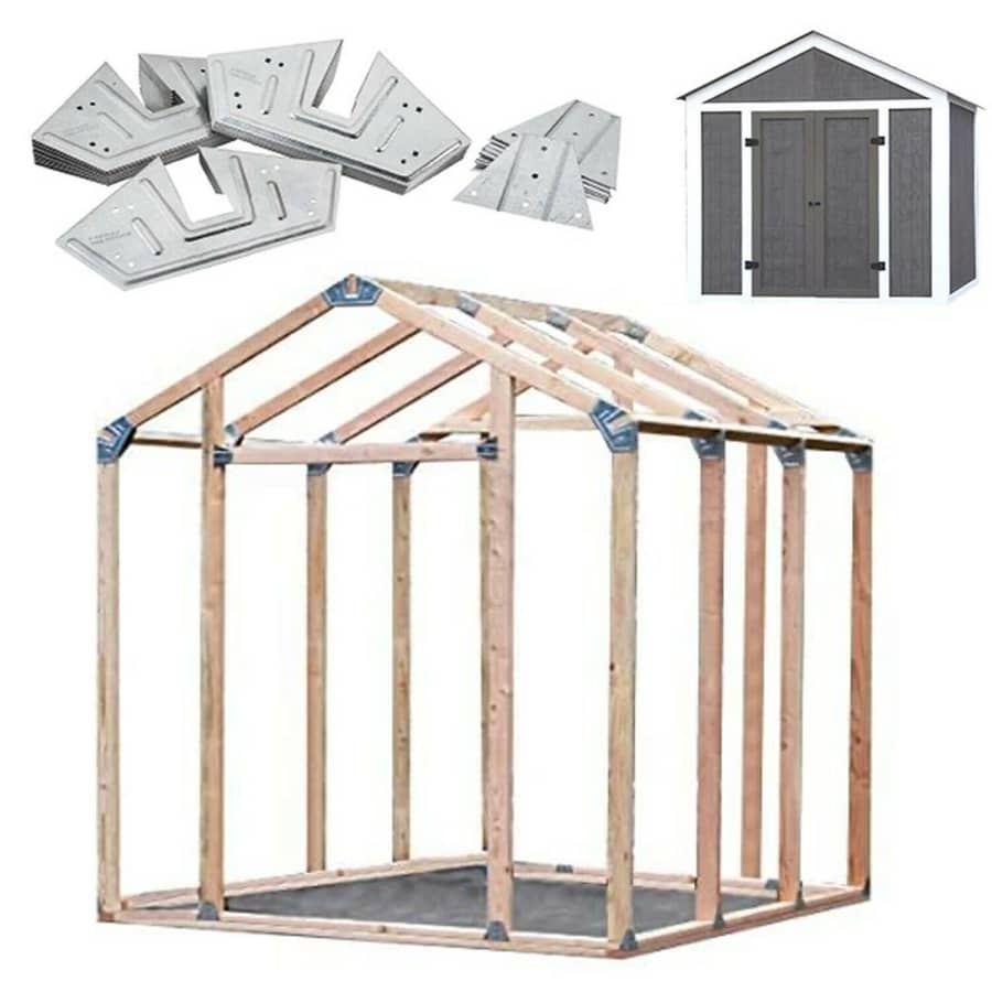 EZ Shed Peak Style Framing Kit for $28 EZ Shed Peak Style Framing Kit for $28