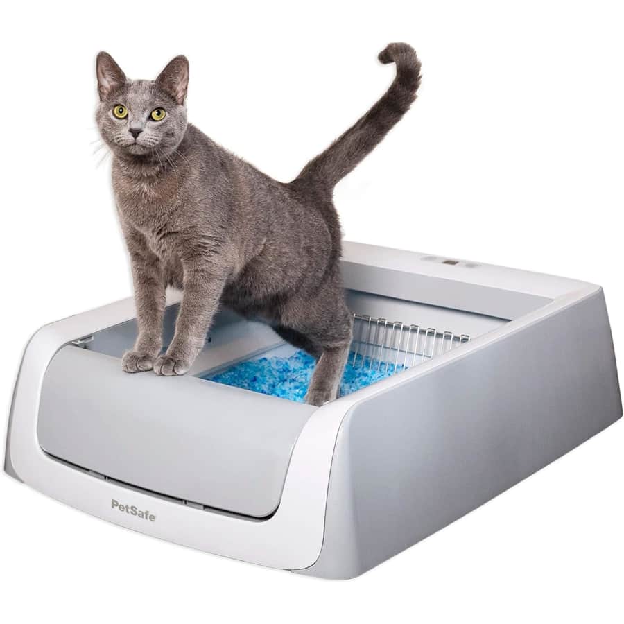 PetSafe ScoopFree Crystal Pro Self-Cleaning Cat Litterbox for $165 PetSafe ScoopFree Crystal Pro Self-Cleaning Cat Litterbox for $165