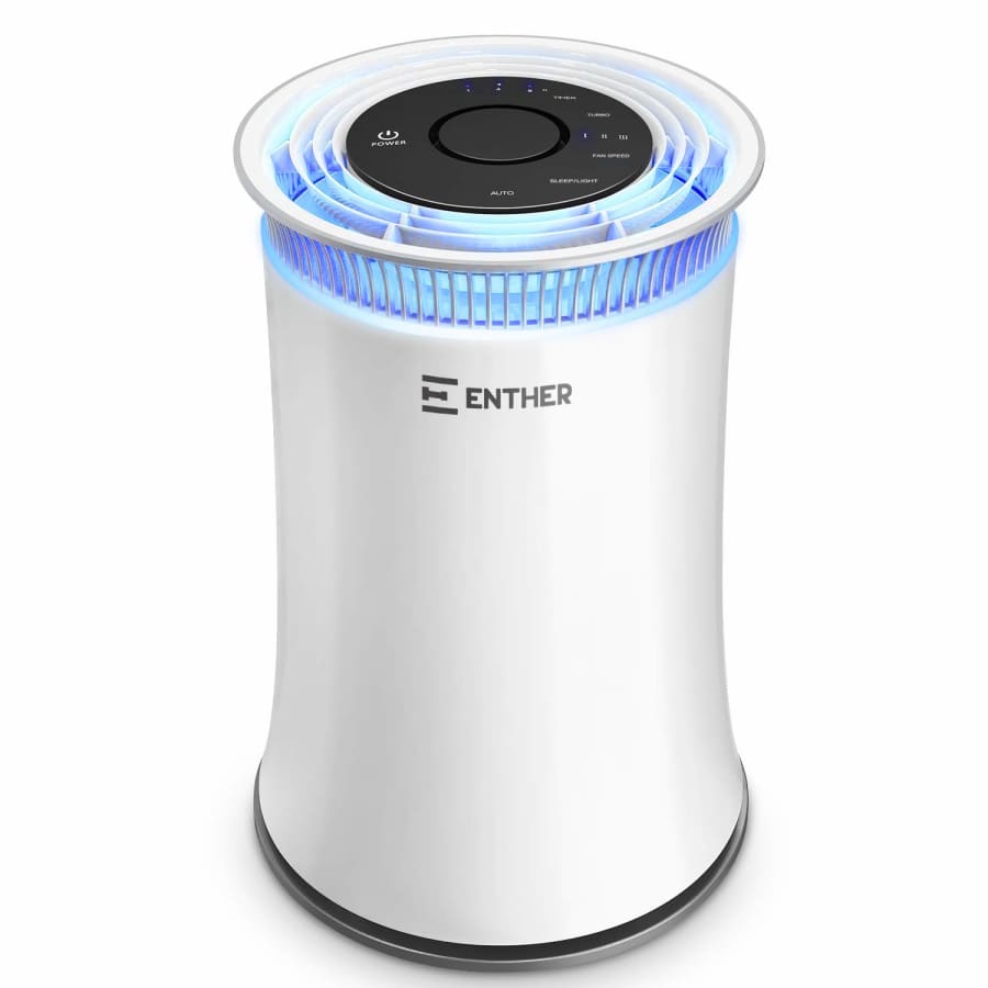 Enther True HEPA Air Purifier for $66 Enther True HEPA Air Purifier for $66