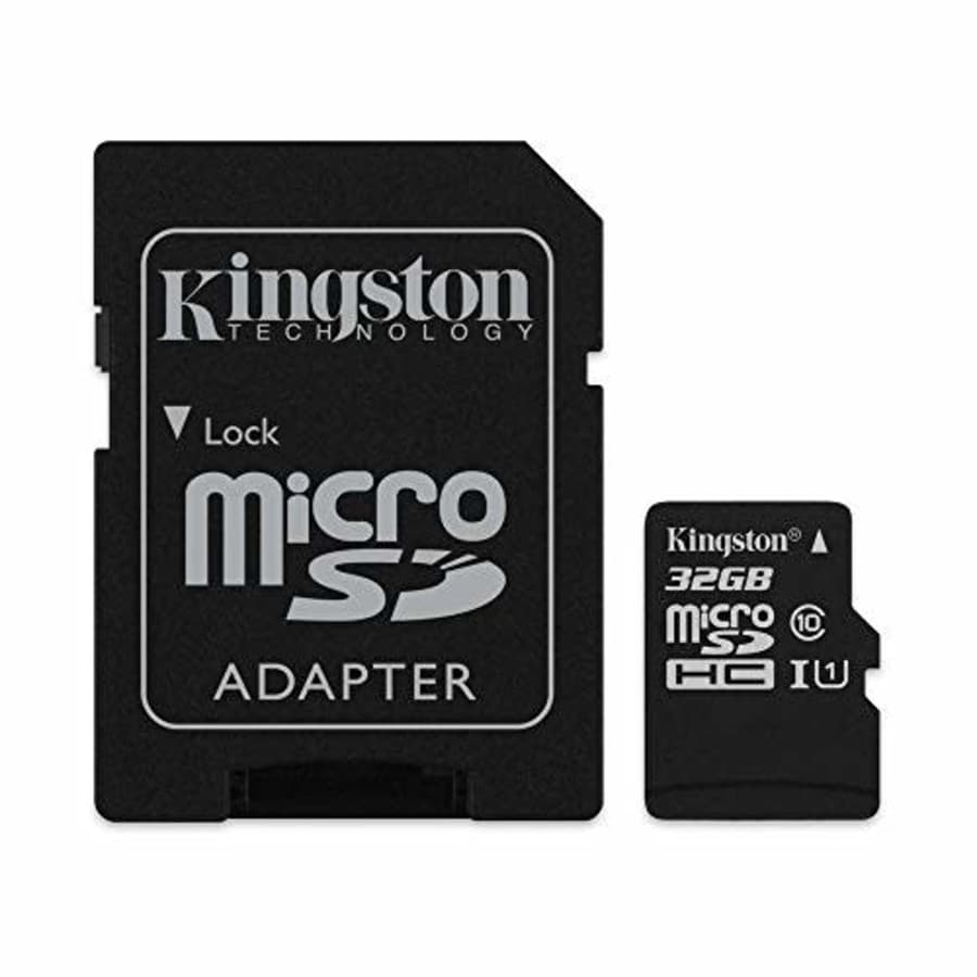 Kingston Canvas Select 32GB MicroSDHC Class 10 MicroSD Memory Card UHS-I 80MB/s R Flash Memory Card for $8