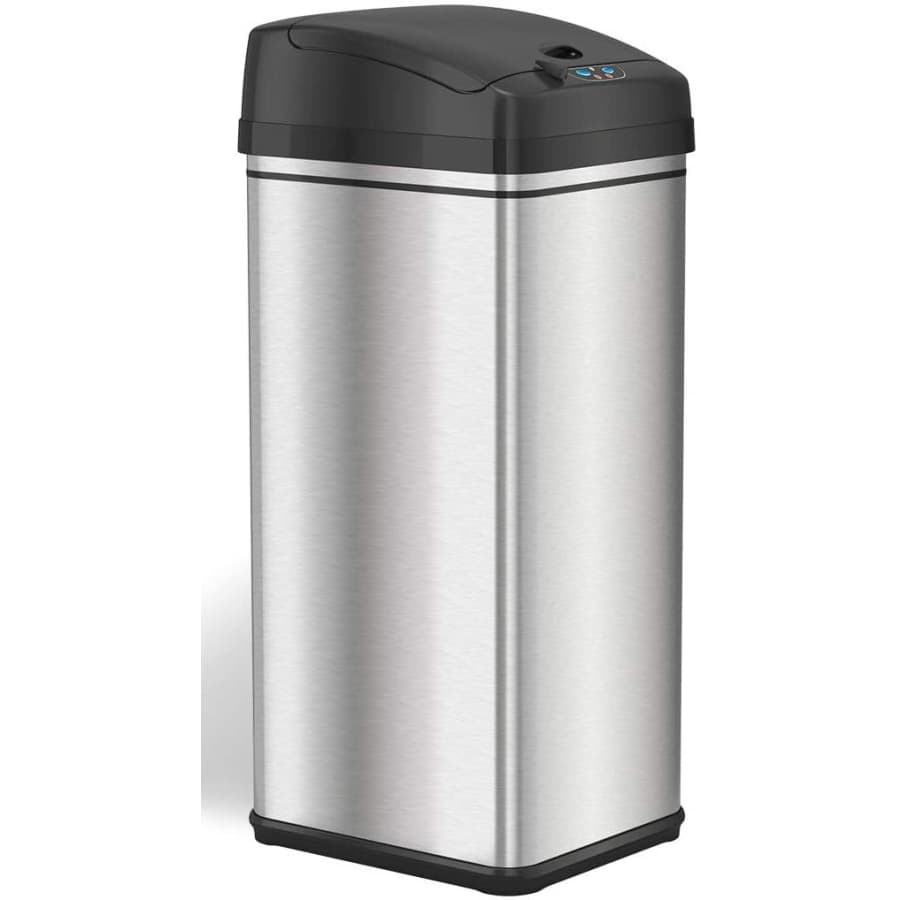 iTouchless 13-Gallon Automatic Trash Can for $88