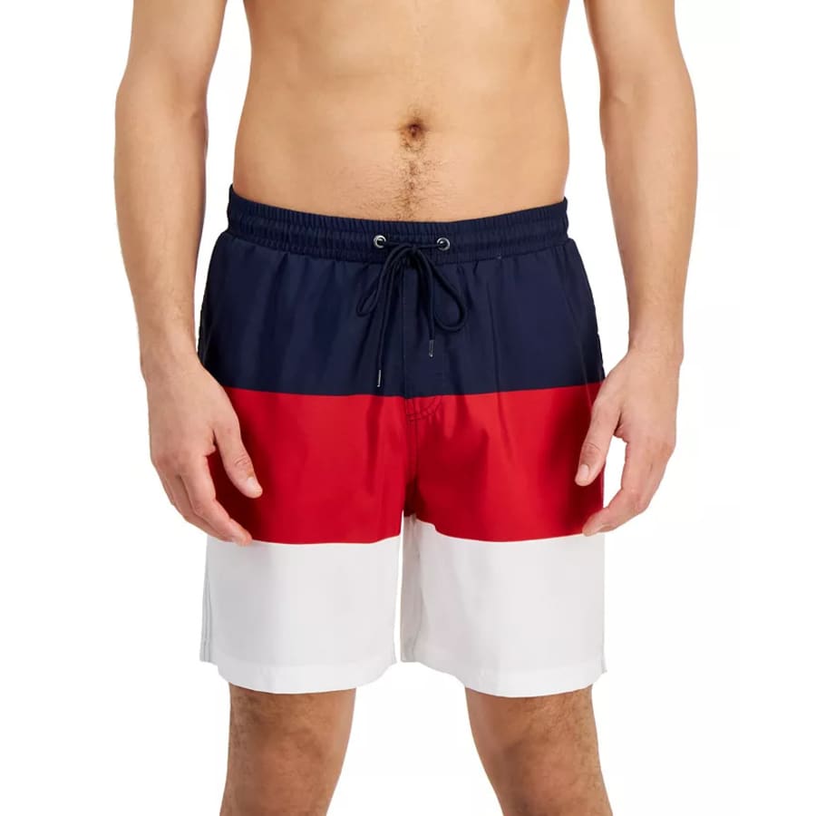 Club Room Men's Swim Trunks at Macy's: for $10 to $13 Club Room Men's Swim Trunks at Macy's: for $10 to $13