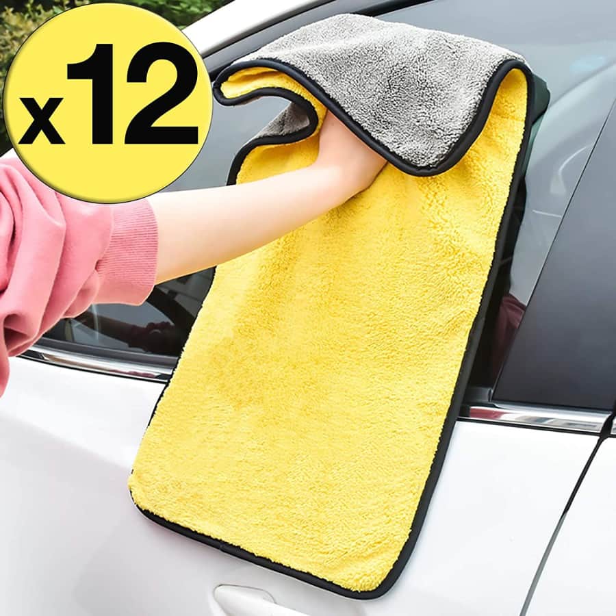 GreatCool Microfiber Cleaning Cloth 12-Pack for $16