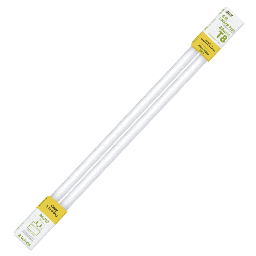 Feit Electric 32W 48" Fluorescent Bulb 2-Pack for $7
