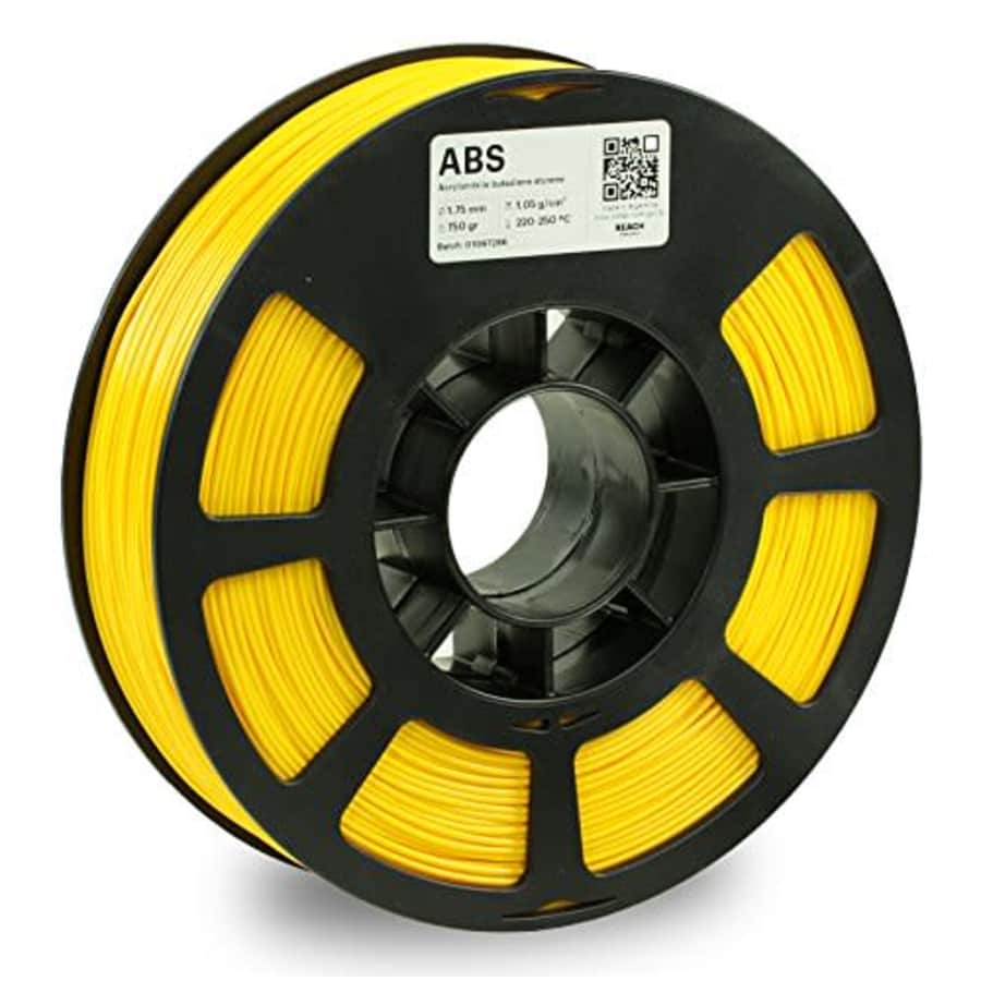 KODAK ABS Filament 1.75mm for 3D Printer, Yellow, Dimensional Accuracy +/- 0.03mm, 750g Spool for $20 KODAK ABS Filament 1.75mm for 3D Printer, Yellow, Dimensional Accuracy +/- 0.03mm, 750g Spool for $20