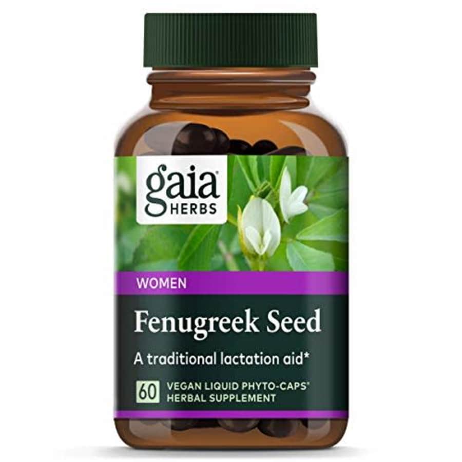 Gaia Herbs Fenugreek Seed, Vegan Liquid Capsules, 60 Count - Lactation Supplement with Organic for $23 Gaia Herbs Fenugreek Seed, Vegan Liquid Capsules, 60 Count - Lactation Supplement with Organic for $23