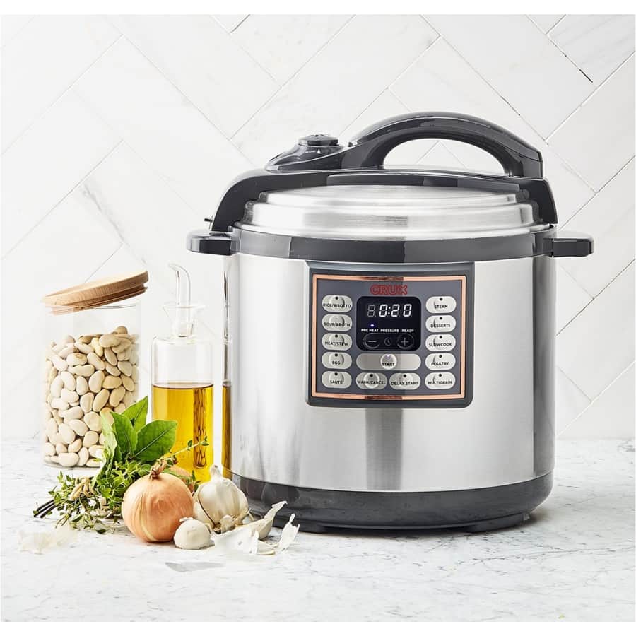Crux 8-Quart 10-In-1 Instant Programmable Multi-Cooker for $40