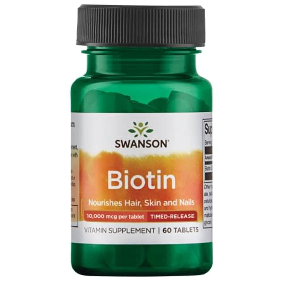 Swanson Timed-Release Biotin 10Vitamin 000 mcg 60 Tabs for $10 Swanson Timed-Release Biotin 10Vitamin 000 mcg 60 Tabs for $10
